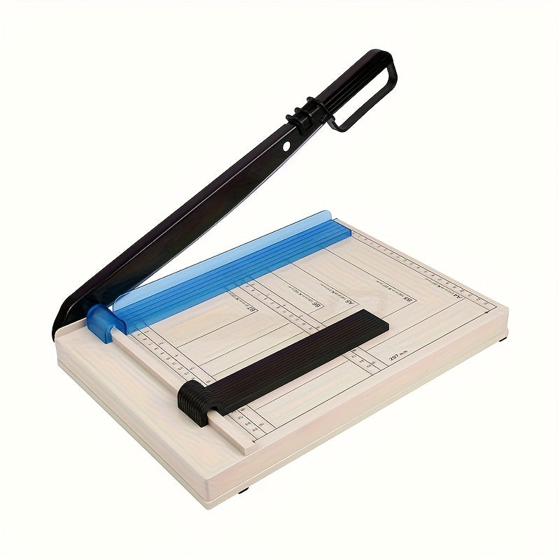 Massicot robuste de 12 pouces avec protection de sécurité, arrondisseur d'angles, grille de précision pour photos, papier cartonné, scrapbooking, documents de bureau et travaux manuels