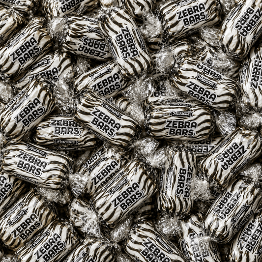 Zebra Bars Crispy Peanut Butter Candy Bars – Crunchy Handmade Peanut Butter Snack Bars, Rich Nutty Flavor, Perfect for Snacking, Gifting, Office Treats & Candy Lovers
