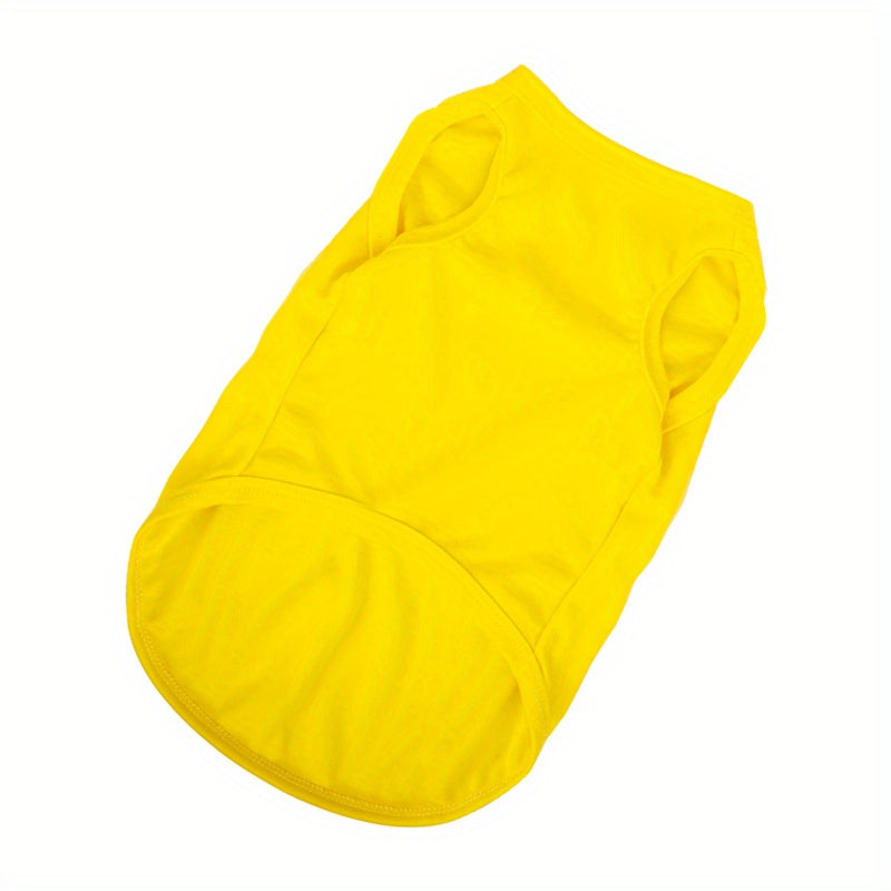 T-shirts pour petits chiens - Pull doux et coloré pour chiot, vêtements pour animaux légers et respirants pour chiens mâles et femelles, tenue décontractée pour chien pour temps chaud