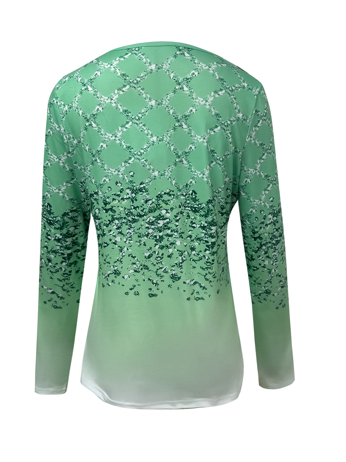 Chemisier à col en V et manches longues pour femme, haut décontracté et extensible pour le bureau, lavable en machine, chemise à superposer toutes saisons, bleu ciel, vert, pêche, S-XXL