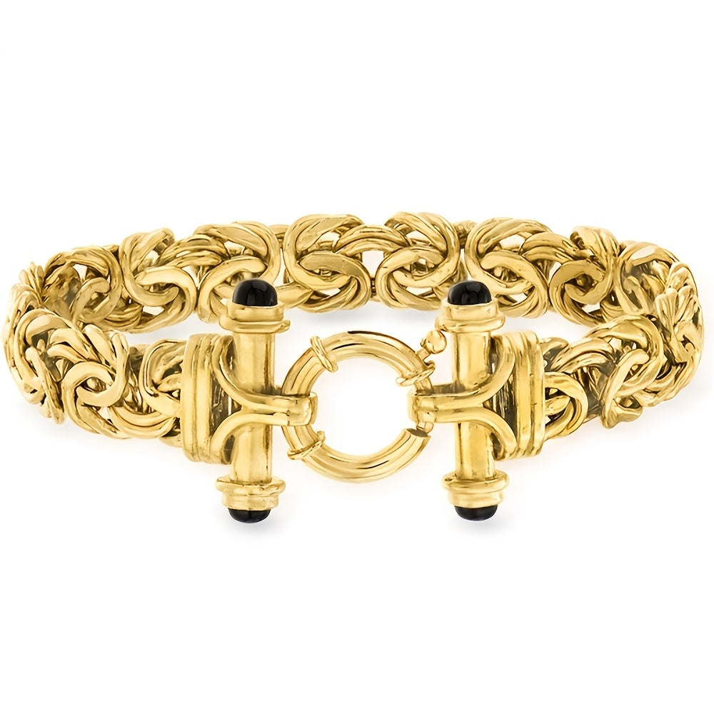 Bracelet classique pour femme en argent sterling 925 avec coffret cadeau - Élégant bijou de poignet argent et or pour anniversaire, Saint-Valentin, remise de diplôme, Noël et cadeaux pour occasions spéciales