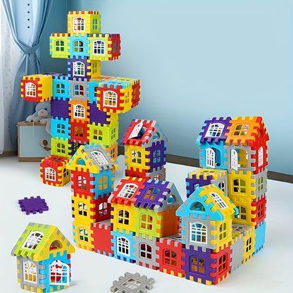 Blocs de construction pour enfants 126 pièces – Ensemble de jouets éducatifs STEM en plastique, blocs de construction créatifs pour garçons et filles, améliore l'intelligence et la créativité, cadeau d'apprentissage amusant pour les 3, 4, 5, 6 ans et plus