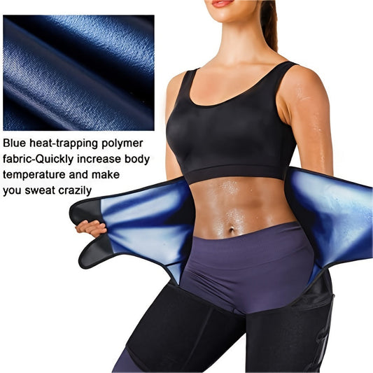 Women's High Waist Shapewear Shorts 3-in-1 Tummy Control Butt Lifter Thigh Slimmer Body Shaper Push Up Slimming Underwear S/M L/XL 2XL/3XL Blue Silver