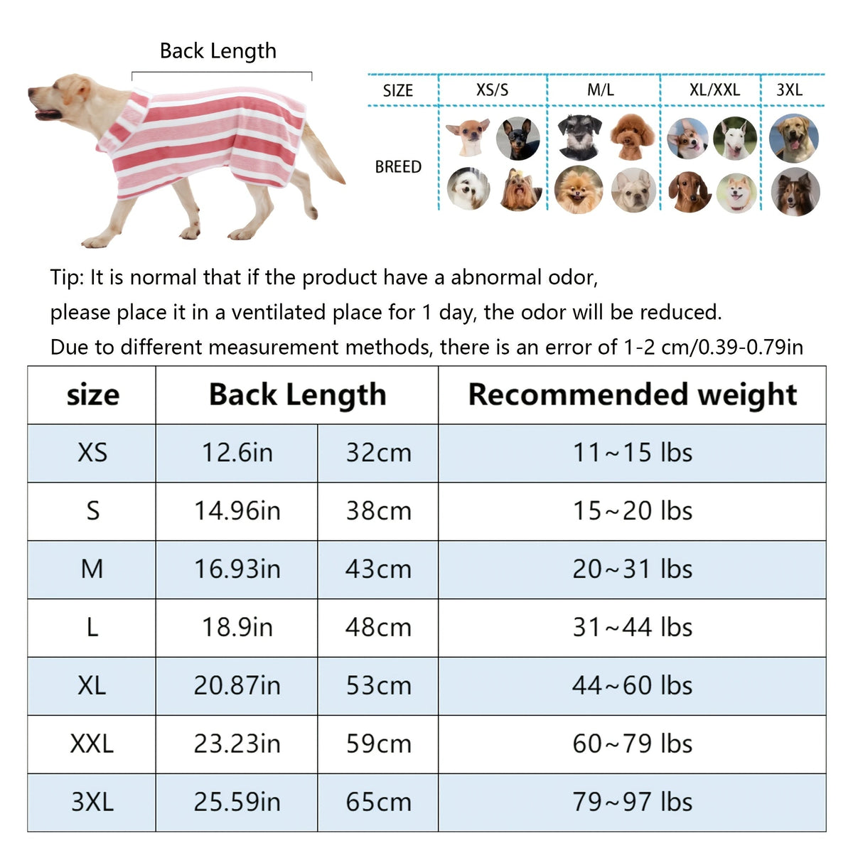 Peignoir de bain séchage rapide pour chiens, serviette enveloppante pour chiens de petite, moyenne et grande taille, fermeture à boutons-pression réglable, robe de séchage toutes saisons après le bain, peignoir pour animal lavable en machine