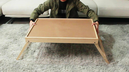 Table à puzzle en bois avec pieds pliables – 4 tiroirs et 16 grilles de tri pour puzzles de 1000 pièces | Plateau de puzzle portable pour rangement et organisation, fournitures scolaires et de maison