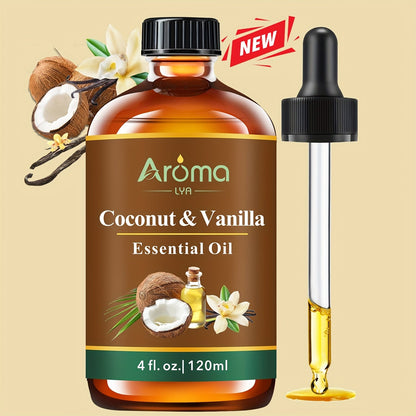 Huiles essentielles 100 % naturelles 118 ml – Lavande, eucalyptus, encens, menthe poivrée, citron, orange douce pour diffuseur, aromathérapie, savon, bougie, huile corporelle