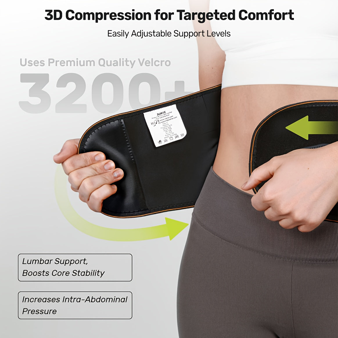 Ceinture lombaire de soutien avec coussin de massage, ceinture respirante pour le bas du dos pour hommes et femmes – Ceinture réglable pour soulagement de la douleur au travail, au port de charges et en voiture (Orange et bleu, S-XXL)