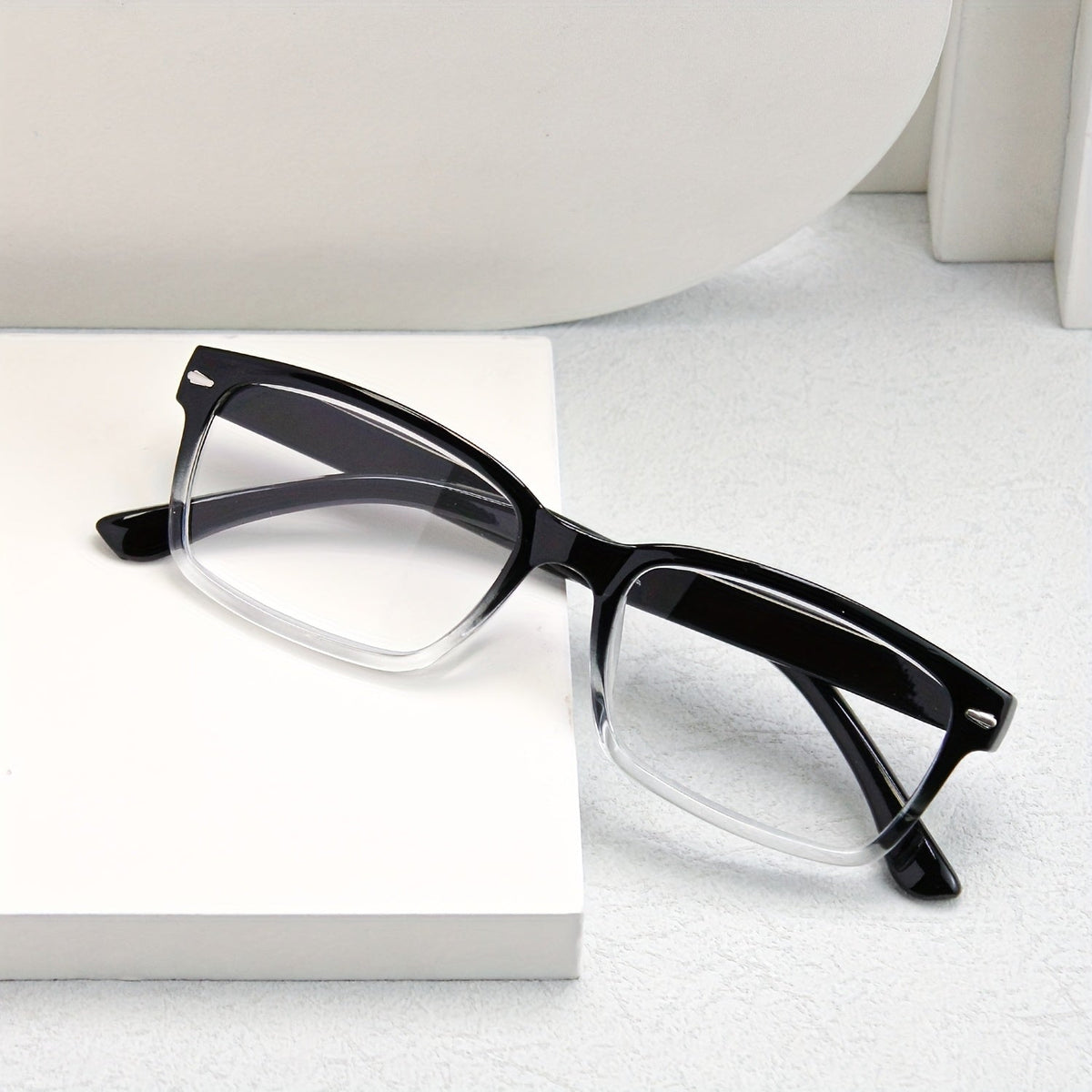 Lot de 10 paires de lunettes de lecture pour hommes et femmes - Monture carrée ultra-légère avec verres clairs HD, détails vintage en métal, puissances de +1,0 à +4,0 pour le bureau et le quotidien, cadeau idéal pour les seniors