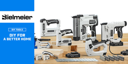 Cloueuse et agrafeuse sans fil 2 en 1 20V – Aucun compresseur nécessaire, batterie et chargeur inclus, dispositif de sécurité, 1600/2000 clous et agrafes pour la menuiserie, le rembourrage et le bricolage