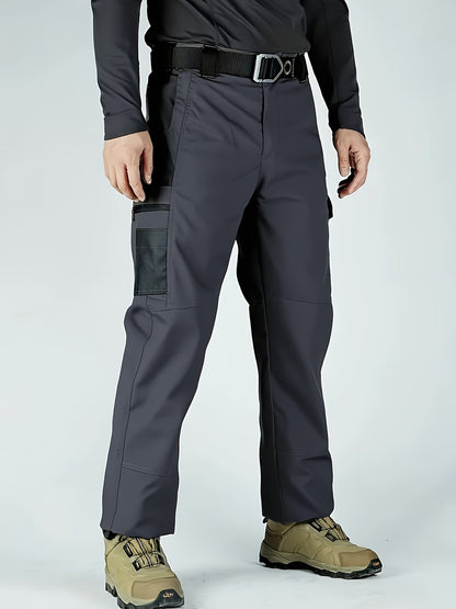 Pantalon cargo tactique pour homme, séchage rapide, léger, multi-poches, pour randonnée, plein air, travail, S-XXXL, noir, gris, vert, marron, coupe droite, pantalon utilitaire
