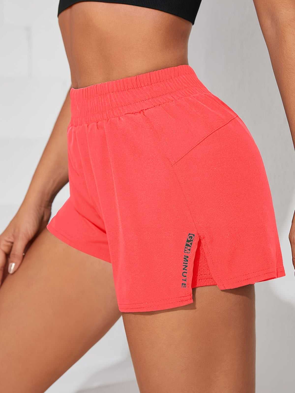 Short de yoga pour femme avec poche – Short de sport décontracté, extensible et opaque pour l'entraînement, la gym, la course à pied, printemps, été, automne