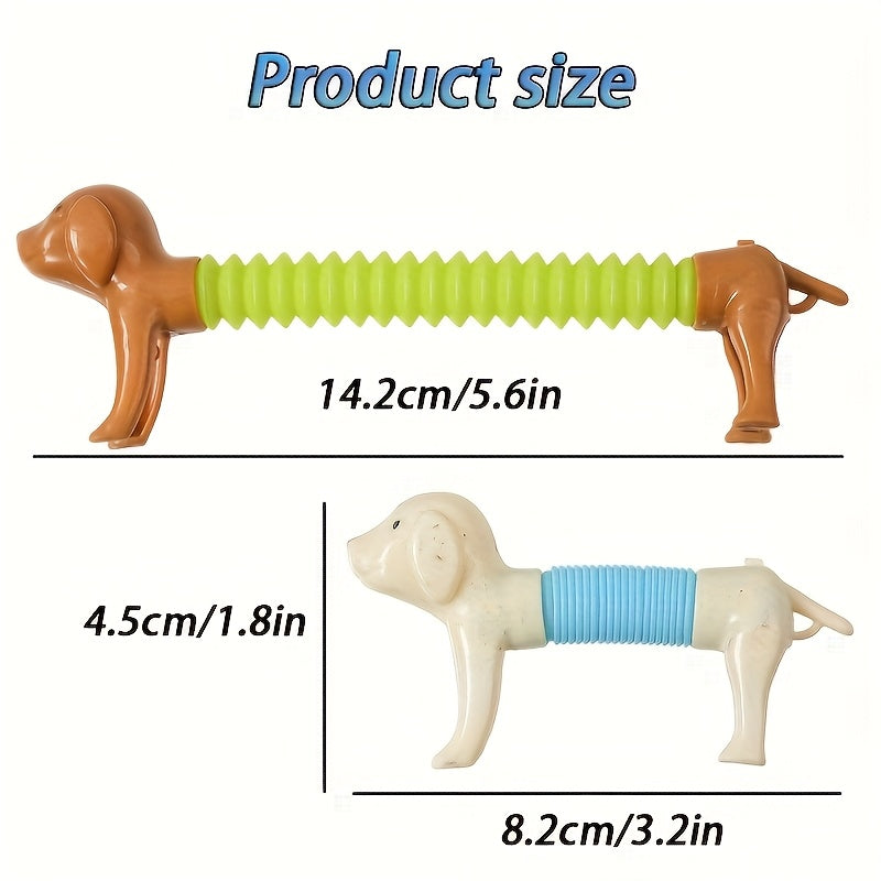 Lot de 22 chiots jouets extensibles en vrac, formes et couleurs assorties, jouets sensoriels anti-stress pour enfants, prix de classe, cadeaux de sacs surprises, décorations de table – Style aléatoire