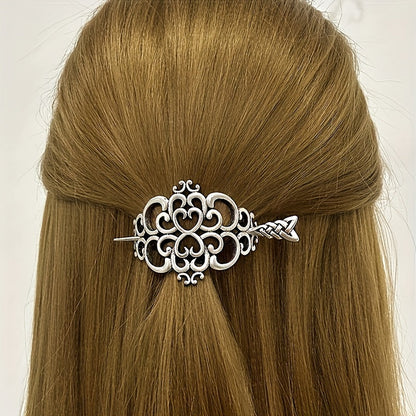 Lot de 7 pinces à cheveux Viking arbre de vie celtique – Accessoires de coiffure vintage style nordique bohème pour femmes et filles, cadeau bijoux