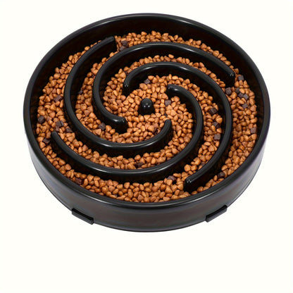 Large Slow Feeder Dog Bowl – Anti-Choke Maze Design for Healthy Eating, Durable PP Non-Toxic Material, Bloat Prevention Bowl for Large & Medium Breed Dogs