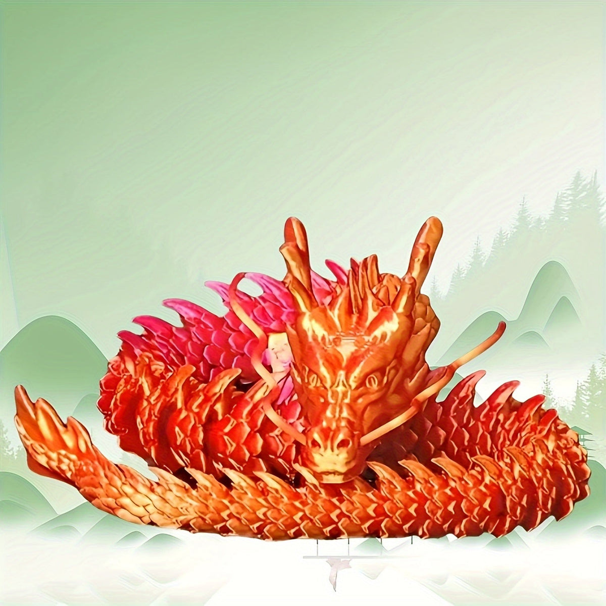Ensemble de 4 figurines de dragon en cristal imprimées en 3D, objets de collection, décoration moderne pour maison ou bureau, sculpture en cristal, cadeau artistique pour collectionneurs de dragons, 14 ans et plus