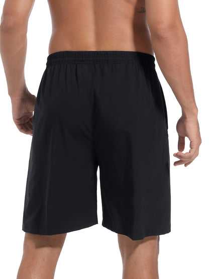 Lot de 5 shorts de sport pour homme – Shorts de gym et de basketball à séchage rapide avec taille élastique et poche latérale zippée, vêtements de sport légers pour la course, la randonnée et le quotidien