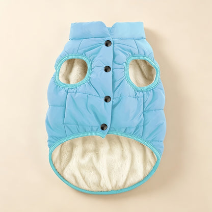Gilet d'hiver épais et chaud pour grand chien, manteau pour temps froid, automne et hiver, veste coupe-vent rembourrée pour promenade en extérieur pour chiens de grande race