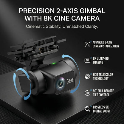 8K EIS Brushless Drone with 360° Obstacle Avoidance, 5G Dual-Mode Transmission, 50-Minute Battery, Screen Remote Control – Wind-Resistant GPS Quadcopter for Adults Aerial Photography