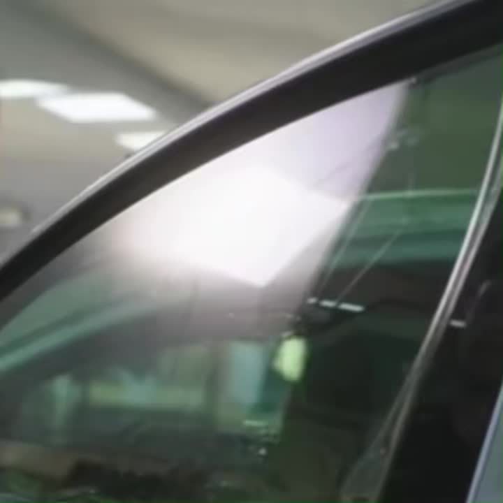 Film de teinte pour vitre de voiture en dégradé, 50 x 300 cm – Film pour vitrage PET bicolore résistant à la chaleur et bloquant les UV pour extérieur de véhicule, facile à poser (autocollant), plusieurs dégradés de couleurs disponibles