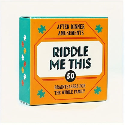 After Dinner Amusements : À quel point me connaissez-vous ? Jeu de cartes de conversation avec 50 questions pour la famille et les amis, jeu de poche pour les soirées, le camping et les cadeaux de fêtes.