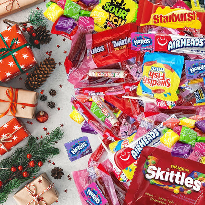Assortiment de bonbons en vrac emballés individuellement – Mélange de bonbons pour fêtes, piñatas, sacs-surprises, Halloween, anniversaires et bols à friandises de bureau