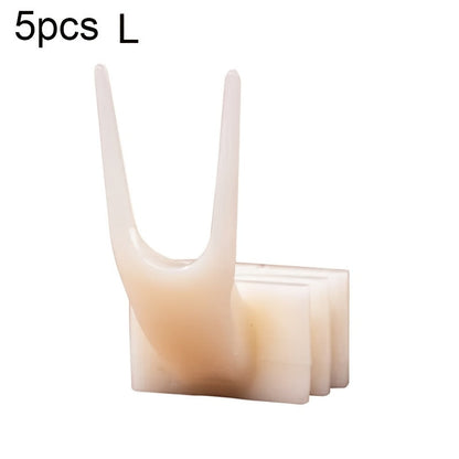 Mangeoire à fruits pour oiseaux, lot de 5 pics à nourriture en plastique pour perroquets, perruches, calopsittes, conures et inséparables, support à friandises et légumes pour cage, accessoire de cage, tailles petite et grande