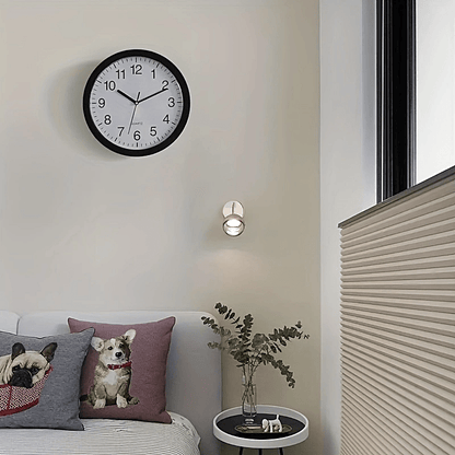 Horloge murale avec coffre-fort dissimulé pour espèces, pièces de monnaie et objets de valeur, sécurité pour maison et bureau, coffre-fort secret robuste et durable