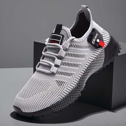 Baskets respirantes en maille pour hommes – Chaussures de sport légères et antidérapantes, coupe basse, pour la course, le jogging, la salle de sport, les activités en extérieur et le quotidien, tailles US 6.5–13.5
