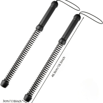 Ensemble de 2 cordes de combat sans fil pour gym à domicile, renforcement des bras, cardio, entraînement musculaire, exercice à faible impact, équipement de fitness pour hommes et femmes