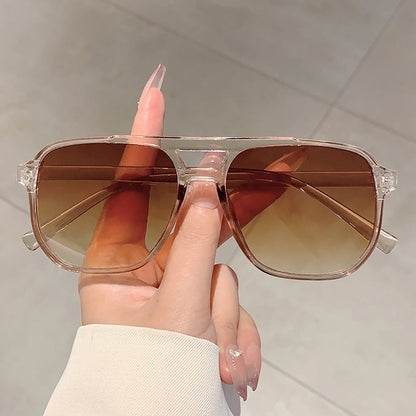 Lot de 3 lunettes de soleil rectangulaires à motif léopard pour femme – Lunettes de mode avec monture en polycarbonate, double pont et verres réfléchissants, idéal pour le quotidien, les festivals d'été, les anniversaires et la fête des mères