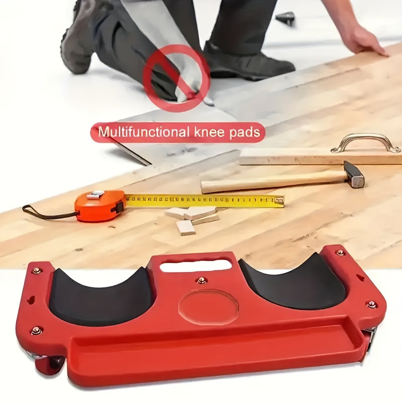 Plateforme à genouillère roulante avec roues et plateau à outils intégré, coussin en ABS pour travaux de revêtement de sol, menuiserie, réparation automobile et mécanique – Robuste, confortable, tabouret de travail multifonction
