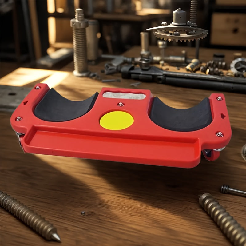 Plateforme à genouillère roulante avec roues et plateau à outils intégré, coussin en ABS pour travaux de revêtement de sol, menuiserie, réparation automobile et mécanique – Robuste, confortable, tabouret de travail multifonction