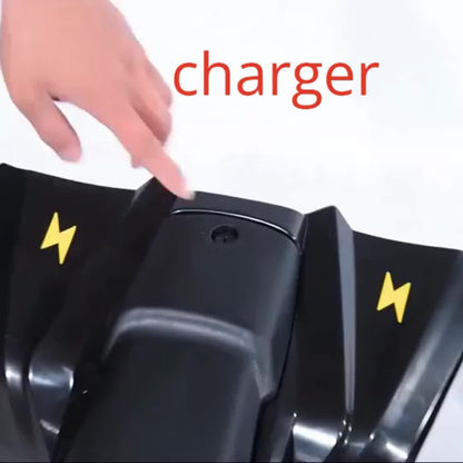 Quad électrique pour enfants avec phares, accélérateur à pédale, pneus tout-terrain antidérapants, capacité de 25 kg, vitesse de 3 km/h, jouet à enfourcher pour garçons et filles de 3 à 6 ans, cadeau d'anniversaire et de Noël, bleu, noir, rose, rouge
