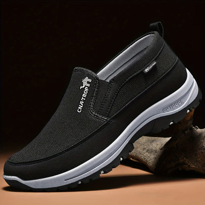 Chaussures de marche décontractées pour hommes - Baskets légères et confortables au quotidien avec soutien amorti pour la marche, les voyages et une utilisation quotidienne, disponibles en gris, noir, marron et bleu marine, tailles US 7,5 à 12,5