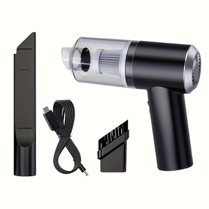 Mini aspirateur sans fil 4 kPa, batterie 30 heures – Aspirateur portable rechargeable par USB avec fonction souffleur et aspiration pour clavier, ordinateur, intérieur de voiture et nettoyage de la maison, cadeau pour la Saint-Valentin et le Nouvel An