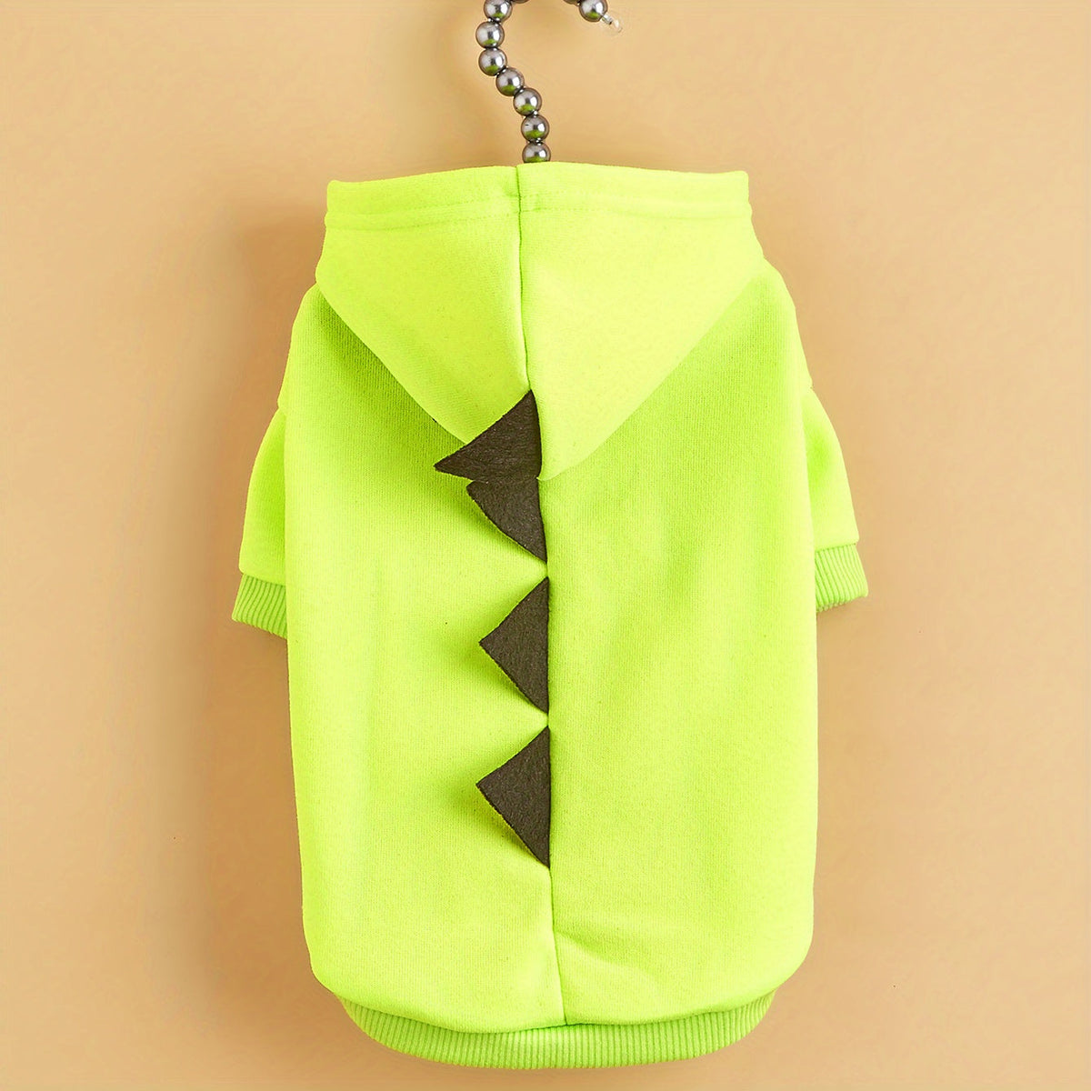 Sweat-shirt costume de dinosaure pour chiens et chats - Costume rigolo à capuche pour animaux avec épines de dino, tenue de cosplay douce et chaude pour Halloween pour petits et moyens animaux