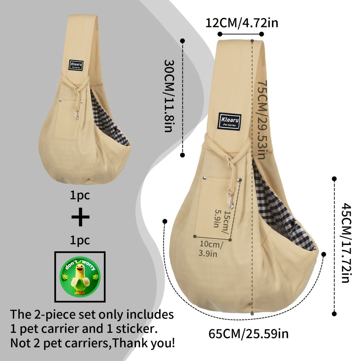 Sac de transport pliable et léger pour animaux – Sac bandoulière respirant pour petits chiens et chats, sac de transport portable pour randonnées, courses, visites chez le vétérinaire et aventures quotidiennes