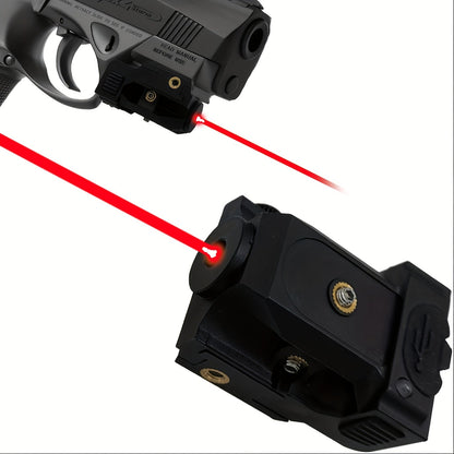 Viseur laser vert ultra-compact pour armes de poing et pistolets – Recharge USB magnétique, rail Picatinny 20 mm, interrupteur marche/arrêt ambidextre, nylon PA66, portée visible de 150 à 300 m – 7 variantes de couleurs et de charge