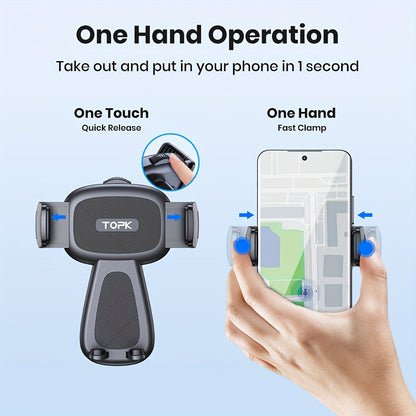Support téléphone voiture – Fixation tableau de bord et pare-brise rotative à 360° améliorée, support universel mains libres compatible iPhone 15 14 13, Samsung Galaxy, téléphones Android | Velora