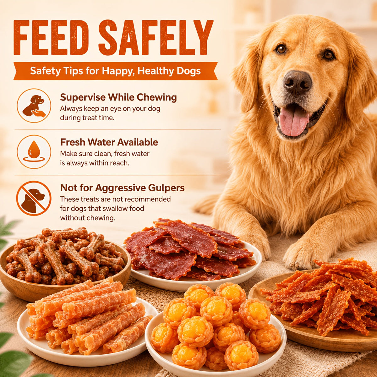 Lot combiné de friandises riches en protéines pour chiens – Roulés au canard séché et jaune d'œuf & fines lamelles de poulet au jaune d'œuf, friandises de dressage saines et tendres, faciles à digérer, ingrédients naturels