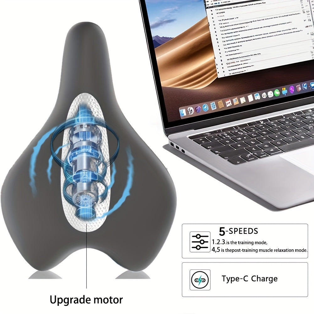 Coussin stimulateur électrique EMS pour le renforcement du plancher pelvien - Appareil d'exercices de Kegel pour la rééducation et la remise en forme à domicile pour hommes et femmes