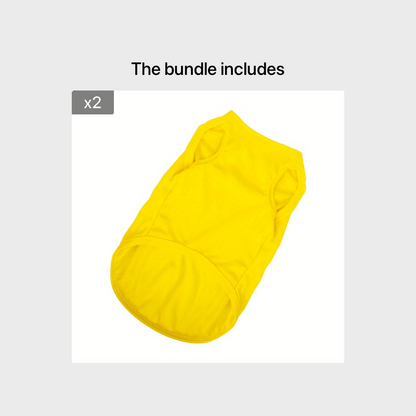 T-shirts pour petits chiens - Pull doux et coloré pour chiot, vêtements pour animaux légers et respirants pour chiens mâles et femelles, tenue décontractée pour chien pour temps chaud