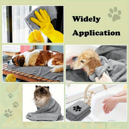 Kit de toilettage pour chien 6 pièces – Brosse, gants de lavage en silicone, serviette en microfibre et outil de mue, sans électricité, kit de soins essentiels pour un pelage brillant, cadeau pour propriétaires de chiens