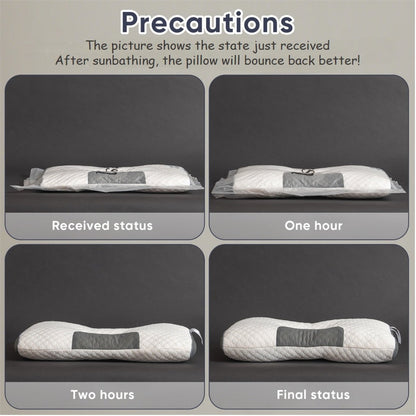 Lot de 2 oreillers de lit – Coussins ultra-doux avec soutien cervical et housses amovibles lavables en machine, sommeil profond et respirant, confort toutes saisons pour la chambre à coucher