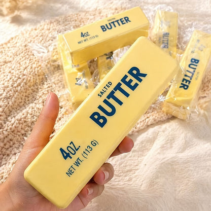 6pcs Butter Stick Squishy Toys Ultra Soft Slow Rising Food Shaped Sensory Fidget Toys for Stress Anxiety Relief Kids Teens Adults Party Favors Classroom Prizes Birthday Holiday Gifts – 3 Classic + 3 New Styles