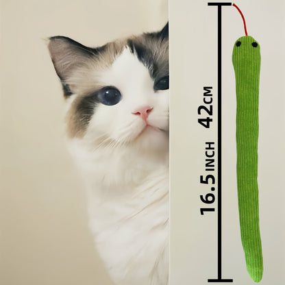 Jouet serpent froissant pour chat - Jouet d'exercice interactif pour chaton de 42 cm avec bruit de papier froissé, convient à toutes les races, parfait pour l'enrichissement et l'anti-ennui en intérieur