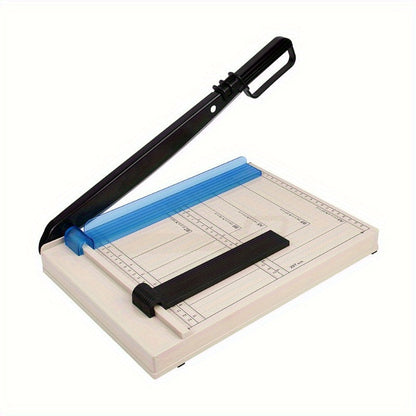 Massicot robuste de 12 pouces avec protection de sécurité, arrondisseur d'angles, grille de précision pour photos, papier cartonné, scrapbooking, documents de bureau et travaux manuels