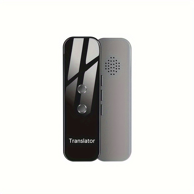 Appareil de traduction portable, traduction vocale instantanée bidirectionnelle en 137 langues, connecté à une application, traducteur haute précision pour les voyages, les affaires et l'apprentissage avec écouteurs