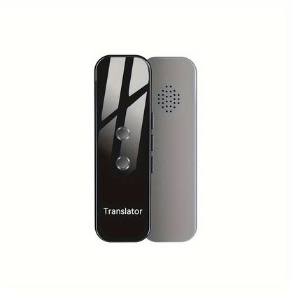 Appareil de traduction portable, traduction vocale instantanée bidirectionnelle en 137 langues, connecté à une application, traducteur haute précision pour les voyages, les affaires et l'apprentissage avec écouteurs