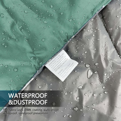 Couverture de camping matelassée pour extérieur 140x200 cm, légère, alternative au duvet, ultra chaude, couette de hamac – Couverture de camping imprimée pour les voyages, pique-niques, fêtes sur la plage et temps froid | 140x200 cm